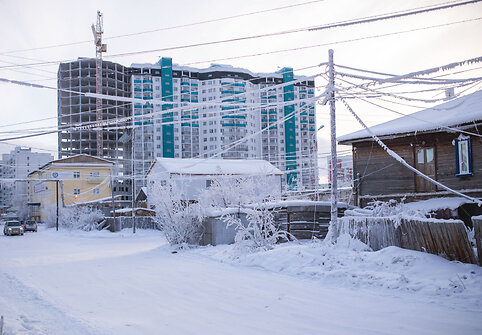 &bdquo;The coldest ride&ldquo;:  &scaron;alčio sukaustytas Jakutskas