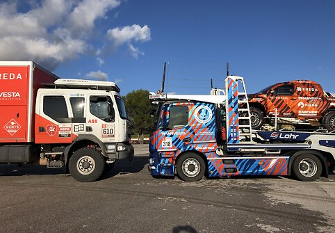 Antano Juknevičiaus komandos KREDA technika Pietų Prancūzijoje