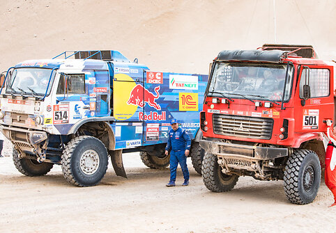 Baltarusijos MAZ gamykla paruo&scaron;ė naują ginklą 2020 metų Dakarui &ndash; &bdquo;MAZ-6440RR