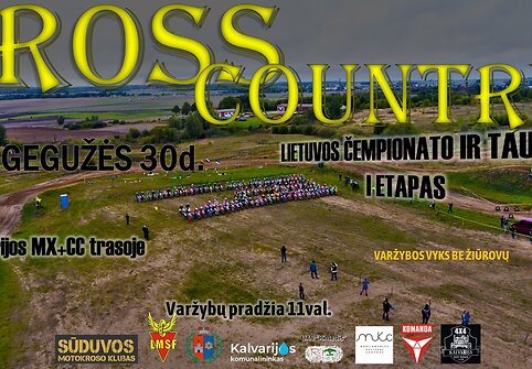 Cross coutry varžybos Kalvarijos trasoje