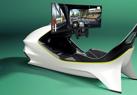 Aston Martin lenktynių simuliatorius AMR-C01