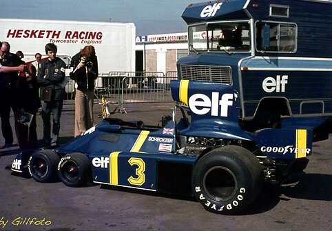 Nors nebuvo greičiausias, Tyrrell P34 visur traukė žvilgsnius. (Gillfoto, Wikimedia(CC BY-SA 3.0)