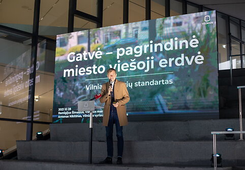 Vilnius pristatė 12 eismo organizavimo ir gatvių projektavimo principų