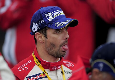 Sebastienas Loebas po pergalės Katalonijos ralyje