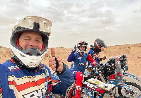 Penktoji &bdquo;Taklimakan rally&ldquo; diena, Arūnas Gelažninkas