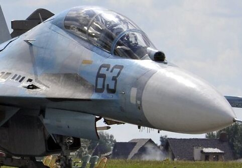 Baltarusijos naikintuvas Su-27