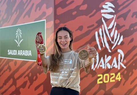Emilija Gelažninkienė ir Arūnas Gelažninkas mintimis &ndash; jau kitame Dakare