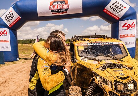 Emilija ir Arūnas Gelažninkai laimėjo podiumą Breslau ralyje