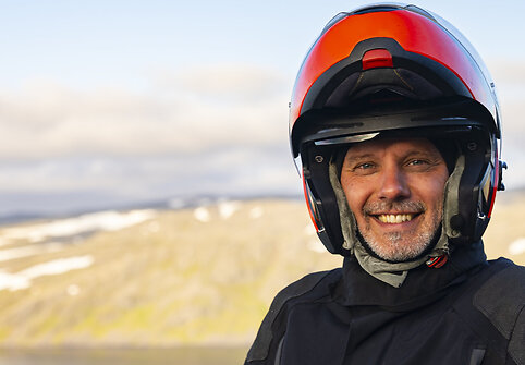 Karolis Mieliauskas: per 25 val. motociklu &ndash; iki Nordkapo