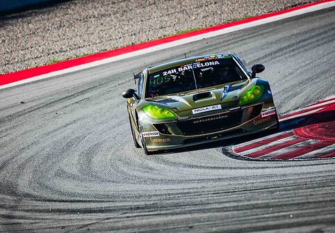 GSR Motorsport komandos &bdquo;Ginetta&ldquo; startavo 24h series lenktynėse Barselonoje