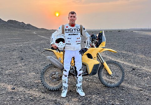 Arūnas Gelažninkas Dakare dalyvaus su Kinijos HOTO MOTO komanda
