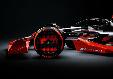 Demonstracinis „Audi“ automobilis Formulėje 1