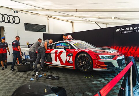 Jutos &bdquo;Audi&ldquo; Nr. 71 remontas po gaisro