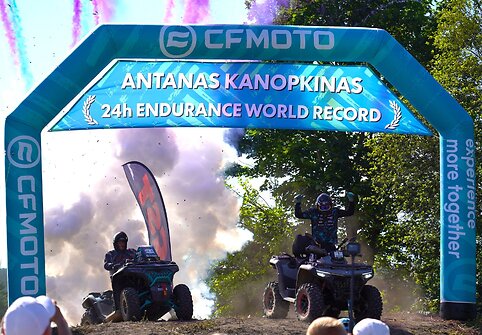 Antanas Kanopkinas keturračiu pasiekė rekordą
