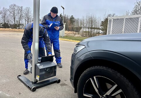 Automobilių patikra &bdquo;Circle K&ldquo; degalinėse