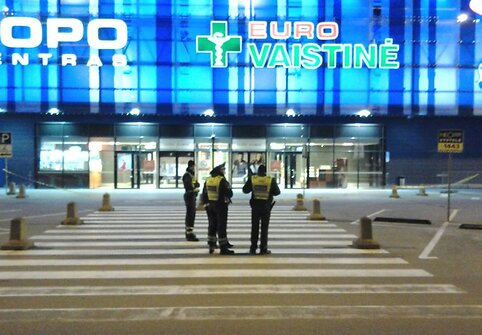 &Scaron;iaulių prekybos centre &bdquo;Akropolis&ldquo; vyksta operacija &bdquo;Skydas&ldquo;