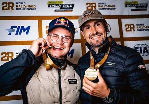 Rokas Baciuška finišavo „bp Ultimate Rally-Raid Portugal“