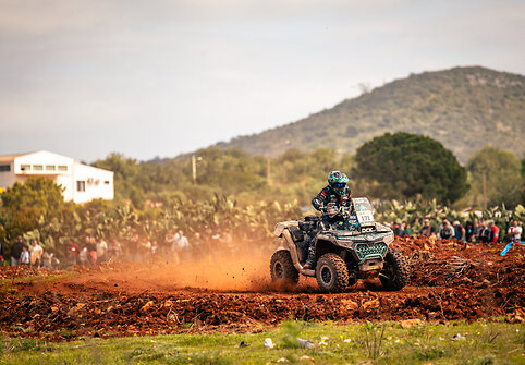 CFMoto Thunder RT fini&scaron;avo Portugalijos ralyje