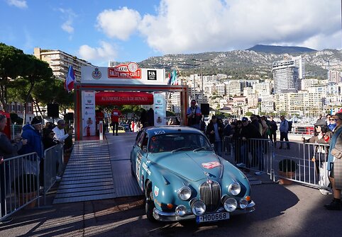 Karolis Raišys su Ovidijum Meilūnu „Monte Carlo Historique“ starte