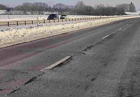 Automagistralė A1 ties Kryžkalniu