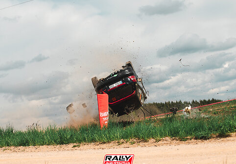 Rally Auk&scaron;taitija, avarijos
