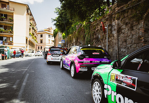 Markas Buteikis ir Titas Čapkauskas ERC, „Rally di Roma Capitale“