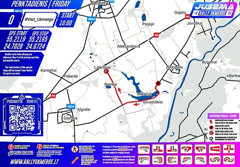 „Jusema Rally Ukmergė 2026“ SS-0