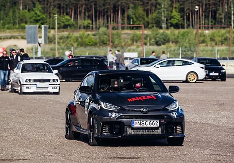 Press rally treniruotė Nemuno žiede