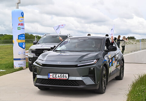 &bdquo;Ignitis ON&ldquo; elektromobilių varžybų startas Kaune, Mokslo saloje