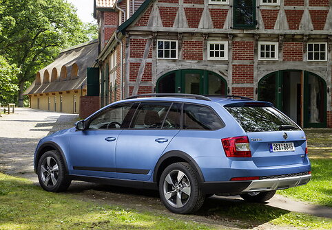 „Skoda Octavia Scout“: antrosios kartos pristatymas Hamburge 2014 m. liepos 18 d.