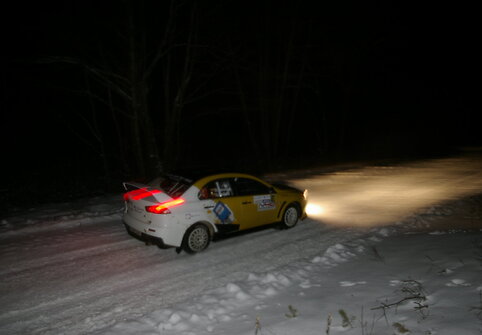 \"Halls Winter rally\", penktadienis, 2-as GR (Raimondo Ilginio nuotr.).
