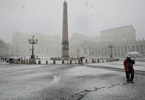Roma žiemą