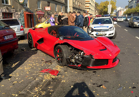 „Ferrari LaFerrari“ avarija Budapešte (2015)