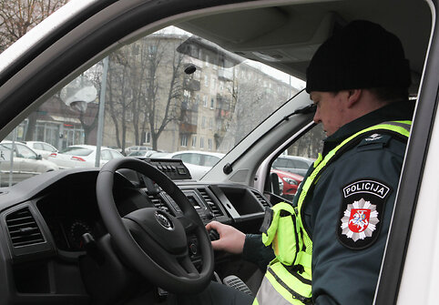 Vilniaus apskrities policijos &bdquo;VW Transporter&ldquo;