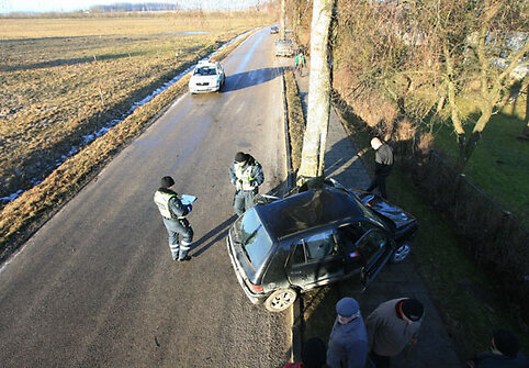 Avarijos vietoje