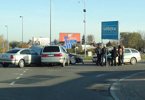 Avarijos vietoje
