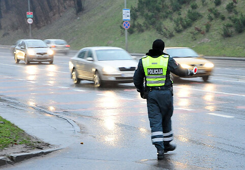 Policijos reidas Vilniuje