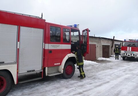 Gelbėjimo darbai Ukmergės rajone