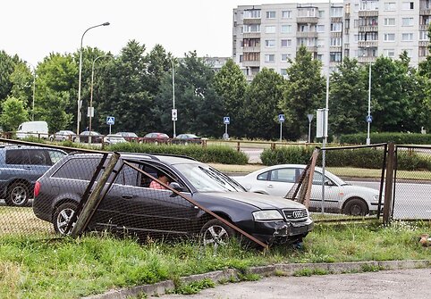 Avarija Vilniuje, Ukmergės g.