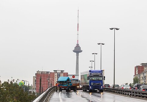 Avarijos vietoje Vilniuje