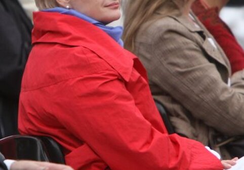 Išrinktoji prezidentė Dalia Grybauskaitė.