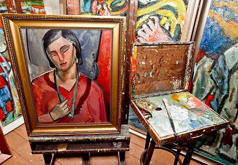 Dailininko Antano Gudaičio dirbtuvės