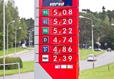 Degalų kainos artėja prie naujų aukštumų