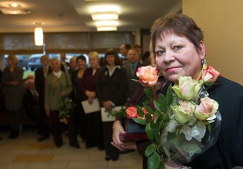 Buvusi krep&scaron;ininkė Angelė Rup&scaron;ienė