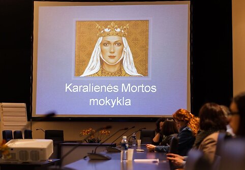 Naujosios mokyklos pristatymas.