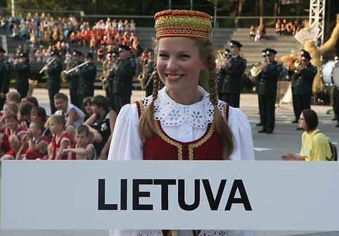Akimirkos i&scaron; sporto žaidynių atidarymo &scaron;ventės.