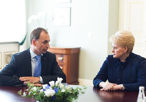 Žydrūnas Plytnikas ir Dalia Grybauskaitė
