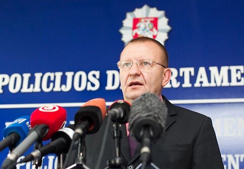 Lietuvos kriminalinės policijos biuro vir&scaron;ininkas Algirdas Matonis