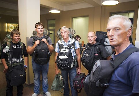 Į Vilnių iš Permės sugrįžo moksleivių ekspedicija.