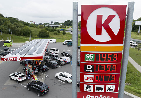 „Circle K“ degalų kainos mažinimo iniciatyva